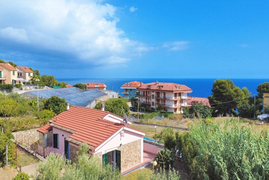 Villa i Cipressa, Ligurien, Provincia di imperia, Cipressa