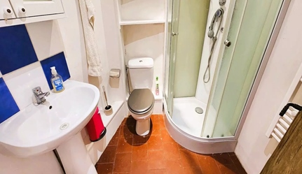 Radhus i Marseillan, Occitanien, Hautespyrenees, Marseillan