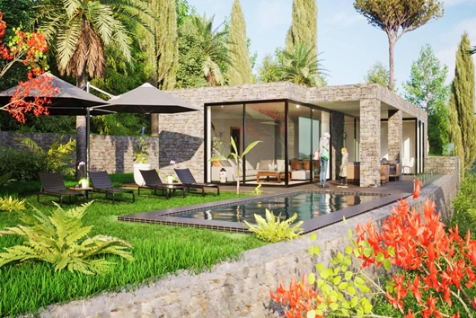 Tomt i Bordighera, Ligurien, Provincia di imperia, Bordighera