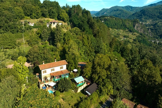 Villa i Camporgiano, Toscana, Lucca, Camporgiano