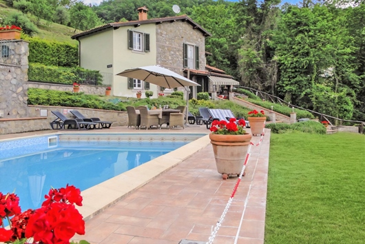 Villa i Barga, Toscana, Lucca, Barga