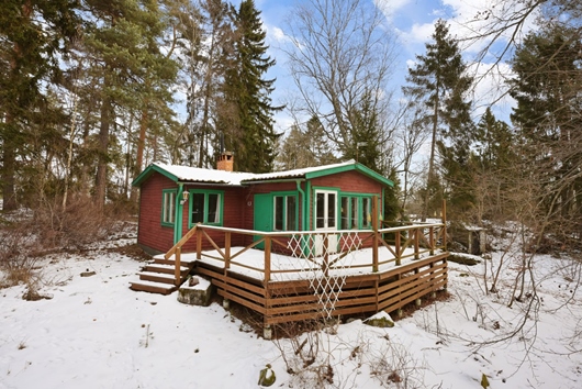 Fritidshus i Färingsö Jäsängen, Färentuna, Stockholm, Ekerö, Furuvägen 10