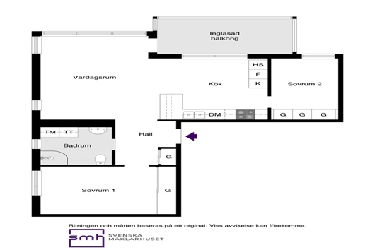 Bostadsrätt i Centrala Sundbyberg, Centrala sundbyberg, Stockholm, Hamngatan 23, Sundbyberg, Sver