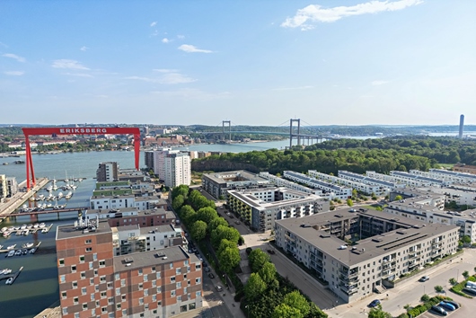 Bostadsrätt i Eriksberg, Göteborg, Västra Götaland, Monsungatan 51