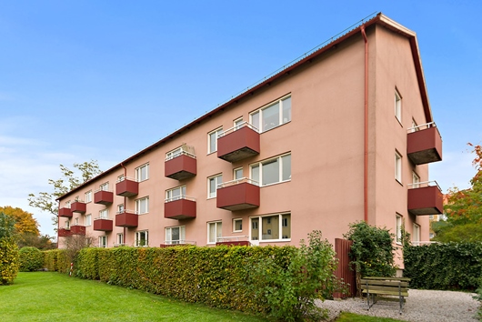 Bostadsrätt i Väster, Lund, Skåne, Måsvägen 18A