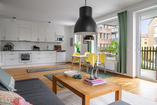 Bostadsrätt i Väster, Lund, Skåne, Tärnvägen 9