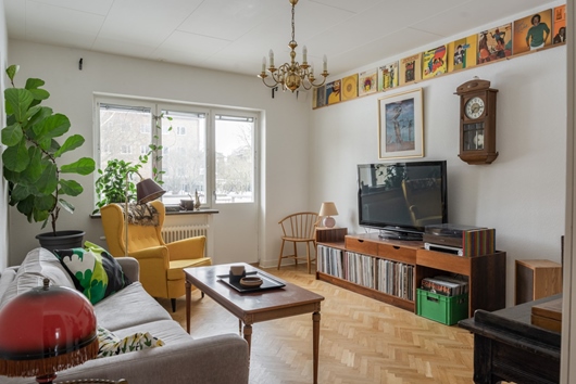 Bostadsrätt i Väster, Lund, Skåne, Vävaregatan 12B