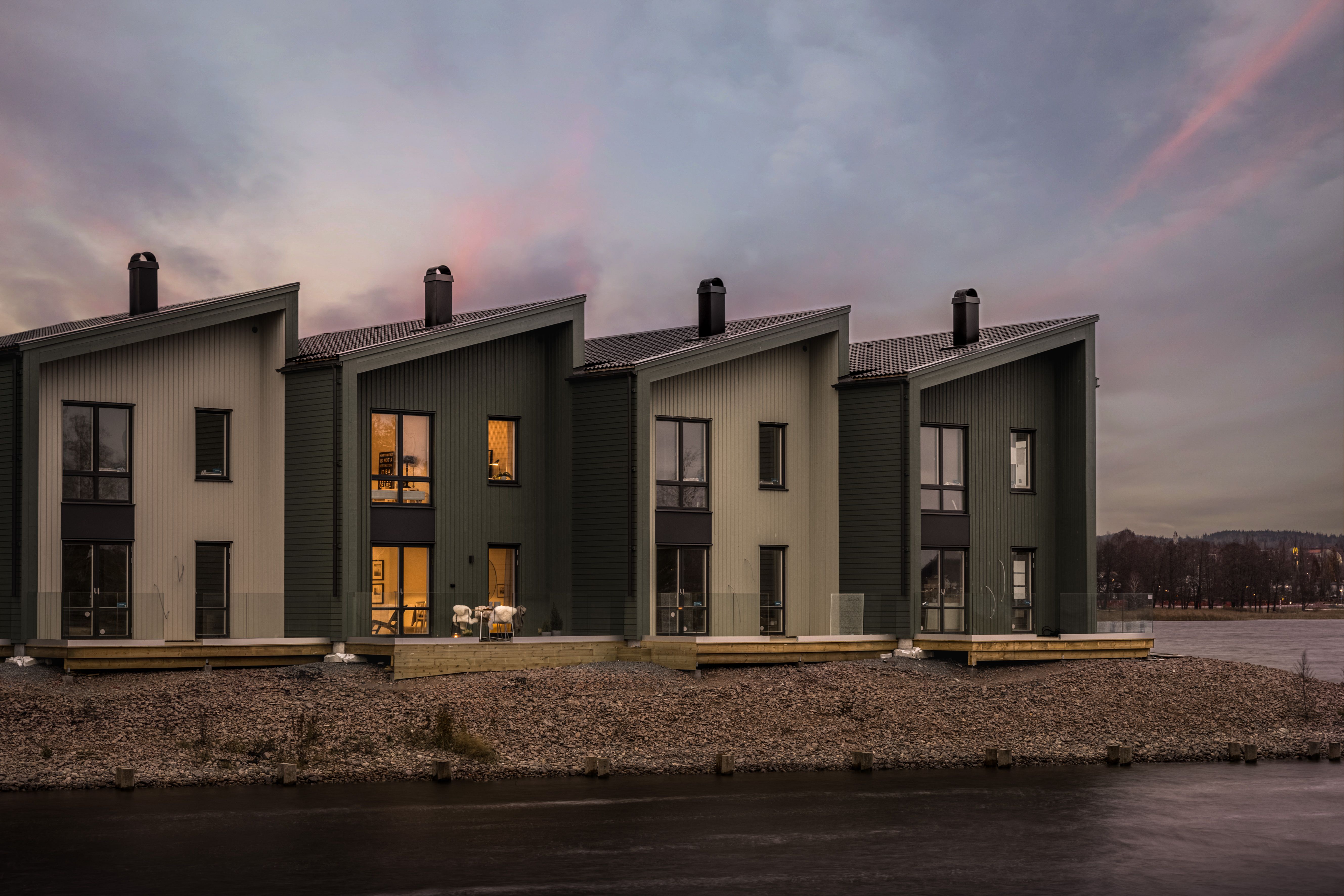 Radhus i Skranta, Karlskoga, Örebro, Aggerudsvikarna