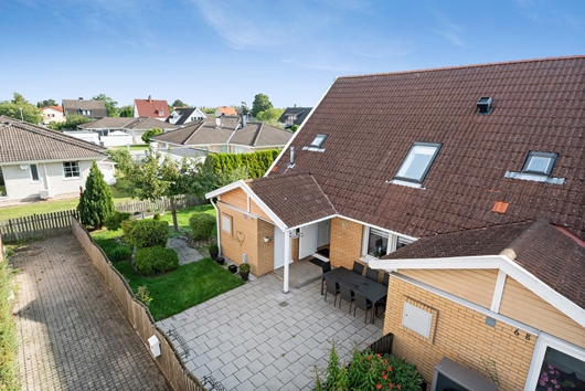 Radhus i Hindby, Malmö, Skåne, Kastanjegatan 6C