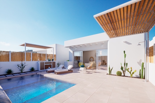 Villa i Los Alcázares, Los alcazares, Region de murcia, Campo de cartagena y mar menor, Villas Santorini III - Los Alc