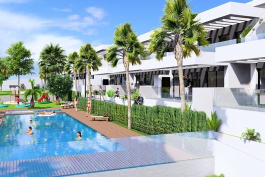 Ägarlägenhet i Torrevieja, Comunitat valenciana, El baix segura / la vega baja, Oasis Golf - La Finca