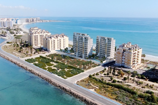 Ägarlägenhet i La Manga, La manga, Region de murcia, Campo de cartagena y mar menor, Miami Towers - La Manga