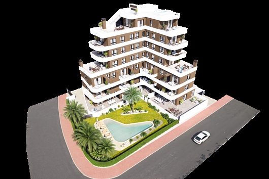 Ägarlägenhet i Guardamar del Segura, Guardamar del segura, Valencian community, Alicante, NAIA Blue Horizon - Guardamar