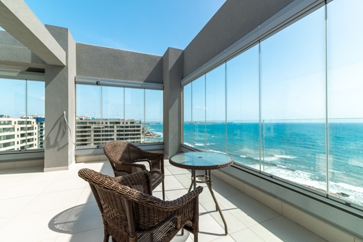 Ägarlägenhet i Punta Prima, Punta prima, Urbanizacion punta prima, Valencian community, Alicante, Panorama Mar - Punta Prima