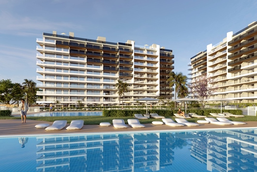 Ägarlägenhet i Punta Prima, Punta prima, Urbanizacion punta prima, Valencian community, Alicante, Residencial Corallia II - Punt