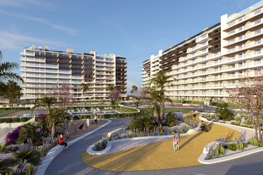 Ägarlägenhet i Punta Prima, Punta prima, Urbanizacion punta prima, Valencian community, Alicante, Residencial Corallia III - Pun