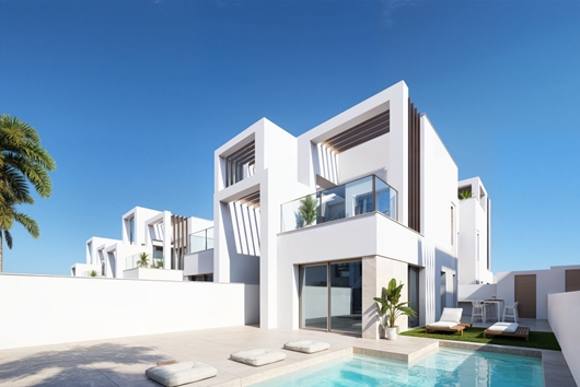 Radhus i Los Alcázares, Los alcazares, Region de murcia, Campo de cartagena y mar menor, AREA Beach VI Serena Golf - Lo