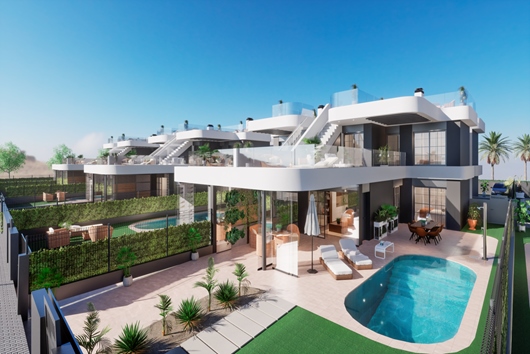 Villa i Los Alcázares, Los alcazares, Region de murcia, Campo de cartagena y mar menor, Villas Qala