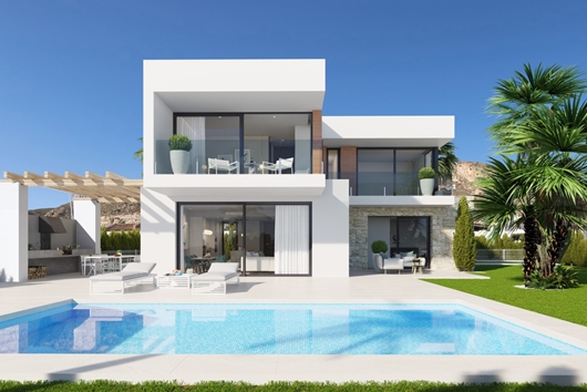 Villa i Sierra Cortina, Sierra cortina, Urbanitzacio golf badia, Valencian community, Alicante, Seaviews