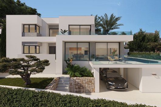 Villa i Cumbre del sol, Comunitat valenciana, Villa Bianca