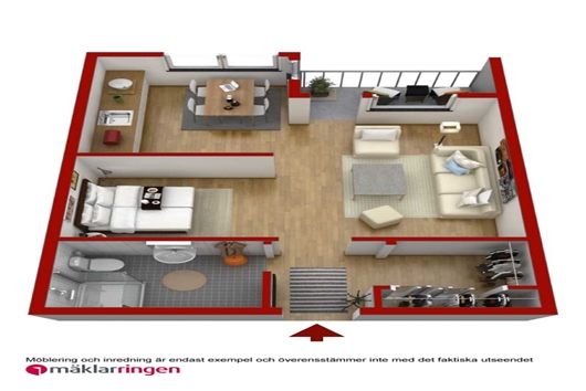 Bostadsrätt i Östermalm - Fältöversten, Stockholm, Valhallavägen 146C
