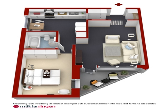 Bostadsrätt i Östermalm - Fältöversten, Stockholm, Valhallavägen 146F