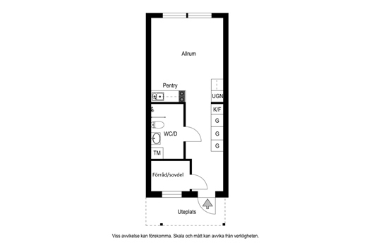 Bostadsrätt i Öst på stan, UMEÅ, Umeå, Västerbotten, Järnvägsgatan 7K