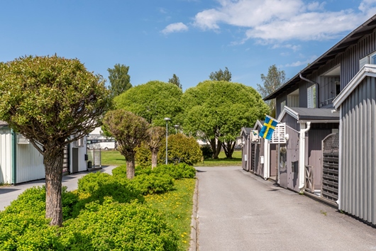 Radhus i Böleäng, Umeå, Västerbotten, Körsbärsvägen 48