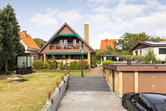 Villa i Eskilsminne, Helsingborg, Skåne, Lantmätaregatan 21