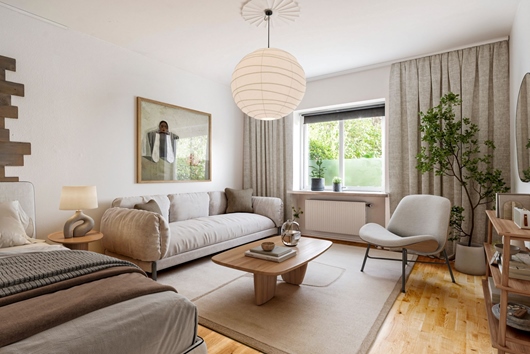 Bostadsrätt i Slottshöjden, Helsingborg, Skåne, Hälsovägen 44