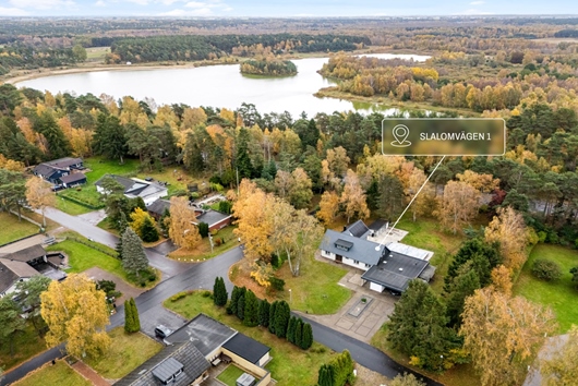 Villa i Ålstorp, Löddeköpinge, Saxtorpsskogen, Skåne, Kävlinge, Slalomvägen 1
