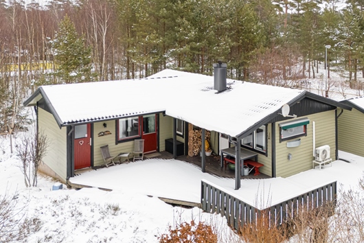 Fritidshus i Skummeslövsstrand, Halland, Laholm, Svarvareskogsvägen 15