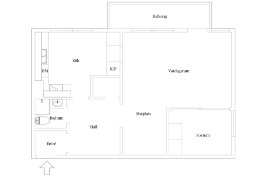 Bostadsrätt i Lund - Centrum, Skåne, Tullgatan 8A