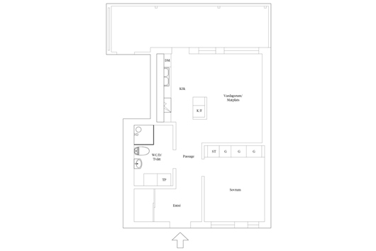 Bostadsrätt i Lund, Skåne, Sankta Magnhilds väg 14C
