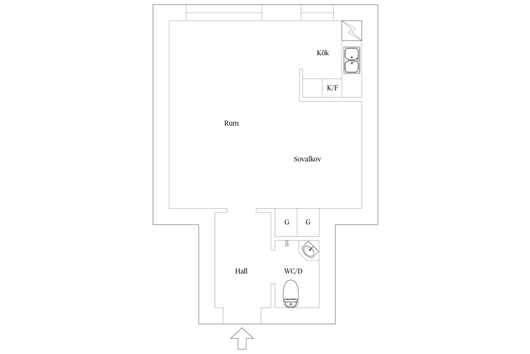 Bostadsrätt i Sofiaparken, Lund, Skåne, Sofiaparken 2D