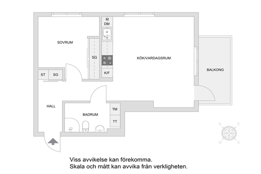 Bostadsrätt i Järvastaden, Solna, Stockholm, Fridensborgsvägen 155