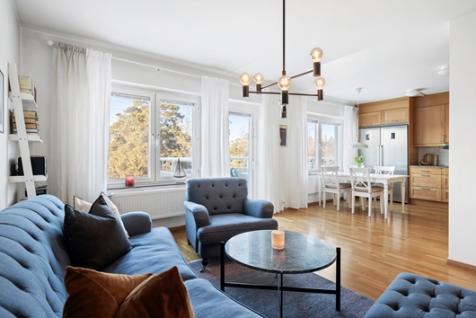 Bostadsrätt i Järvastaden, Solna, Stockholm, Honnörsgatan 1, vån 4 av 4