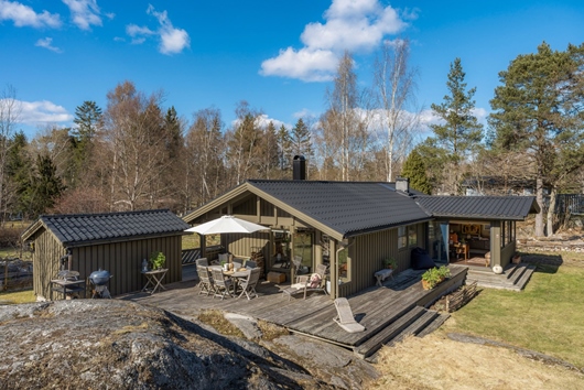 Fritidshus i Saltarö, Värmdö, Stockholm, Percy Tamms väg 24B