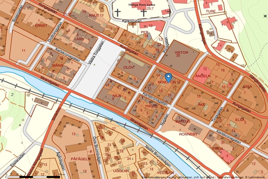 Villa i Ronneby, Blekinge, Kungsgatan 24