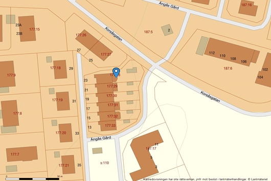 Radhus i Kannebäck, Västra Frölunda, Göteborg, Västra Götaland, Ängås gård 23