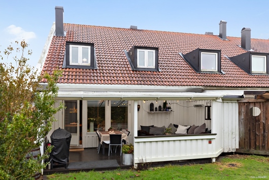 Radhus i Skintebo, Billdal, Göteborg, Västra Götaland, Kvarnlyckan 34