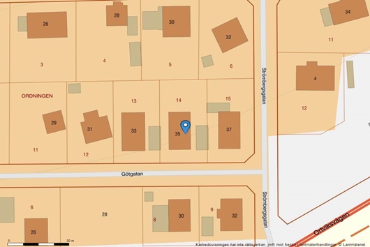 Villa i Skönsberg, Sundsvall, Västernorrland, Götgatan 35