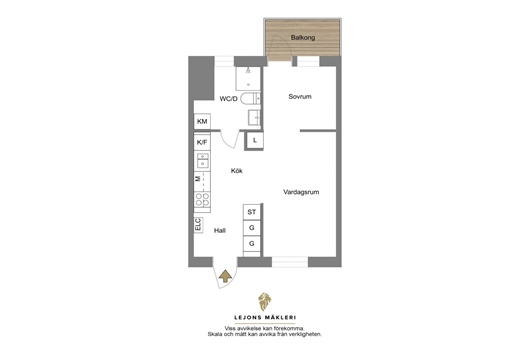 Bostadsrätt i Södra Ladugårdsängen, ÖREBRO, Örebro, Termikgatan 45C