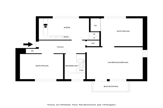 Bostadsrätt i Järnbrott, VÄSTRA FRÖLUNDA, Göteborg, Västra Götaland, Antenngatan 36