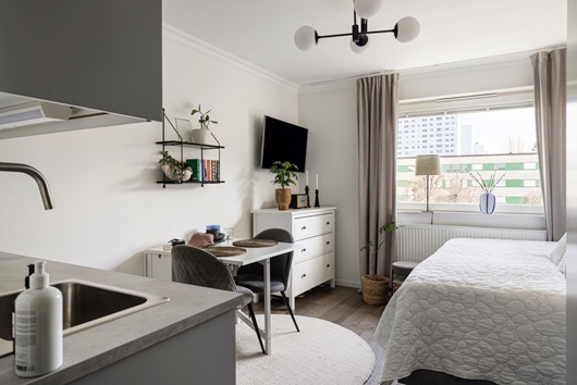 Bostadsrätt i Hagalund, Solna, Stockholm, Kyrkbacken 24