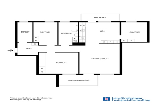 Bostadsrätt i Tureberg, Sollentuna, Stockholm, Kamomillvägen 6