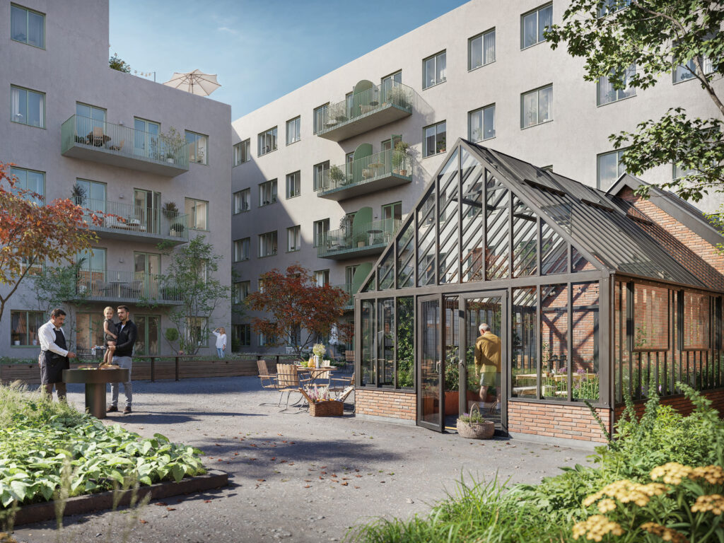 Project i Tureberg, Sollentuna, Stockholm, Turebergs allé 6