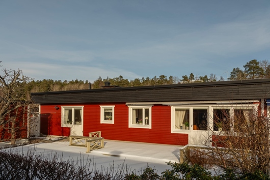 Radhus i Solängen, Sollentuna, Stockholm, Solängsvägen 138