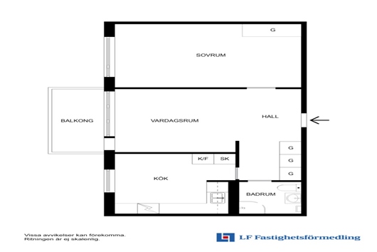 Bostadsrätt i Edsberg, Sollentuna, Stockholm, Kruthornsvägen 40