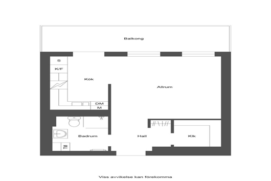 Bostadsrätt i Edsberg, Sollentuna, Stockholm, Viltstigen 4